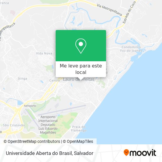 Universidade Aberta do Brasil mapa