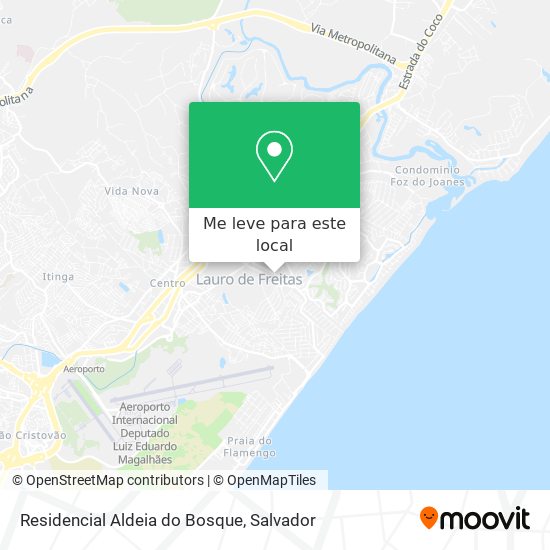 Residencial Aldeia do Bosque mapa