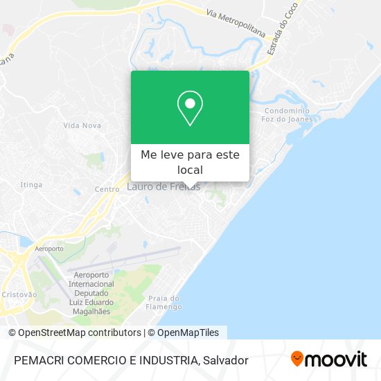 PEMACRI COMERCIO E INDUSTRIA mapa