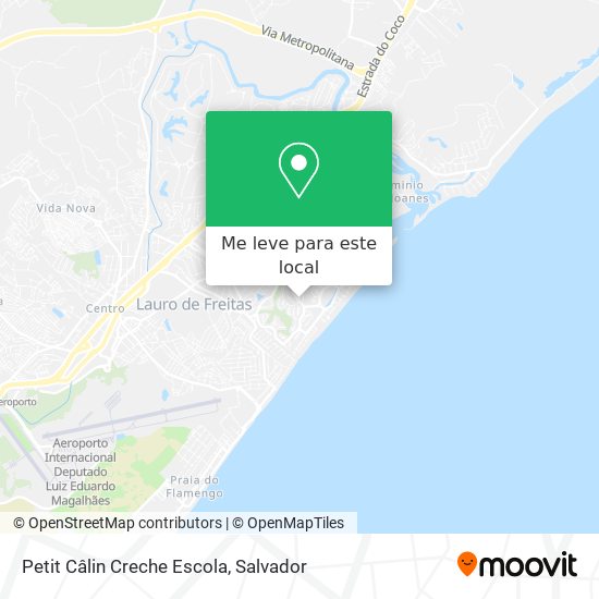 Petit Câlin Creche Escola mapa
