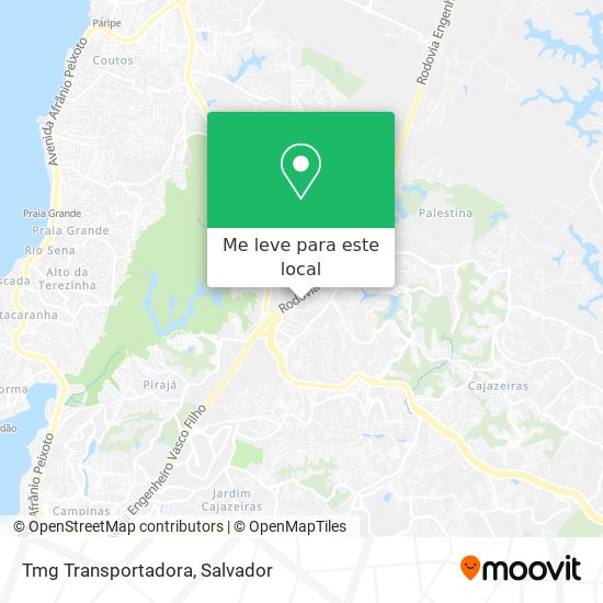Tmg Transportadora mapa