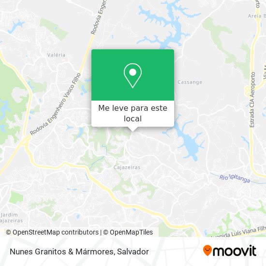 Nunes Granitos & Mármores mapa