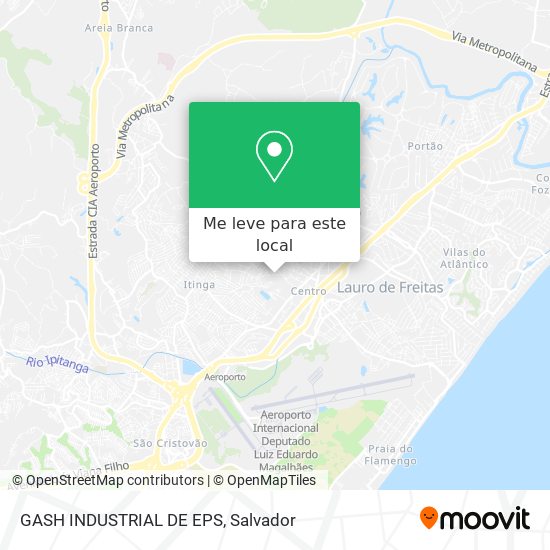 GASH INDUSTRIAL DE EPS mapa