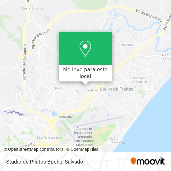 Studio de Pilates Bpchq mapa