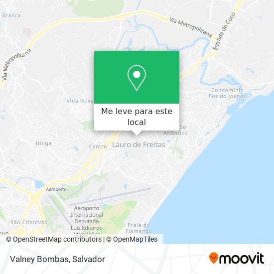 Valney Bombas mapa