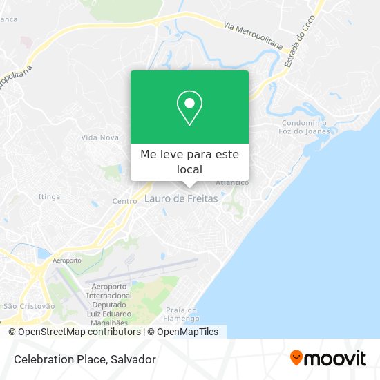 Celebration Place mapa