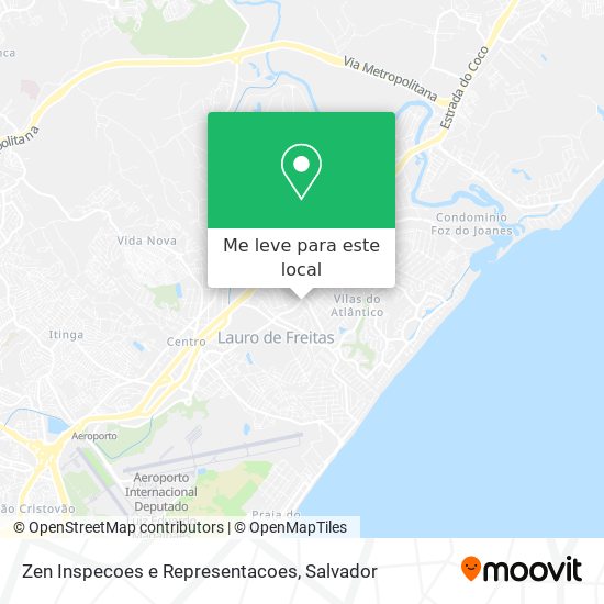 Zen Inspecoes e Representacoes mapa