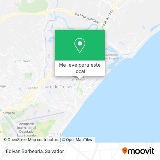 Edivan Barbearia mapa