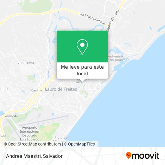 Andrea Maestri mapa