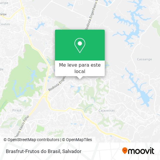 Brasfrut-Frutos do Brasil mapa