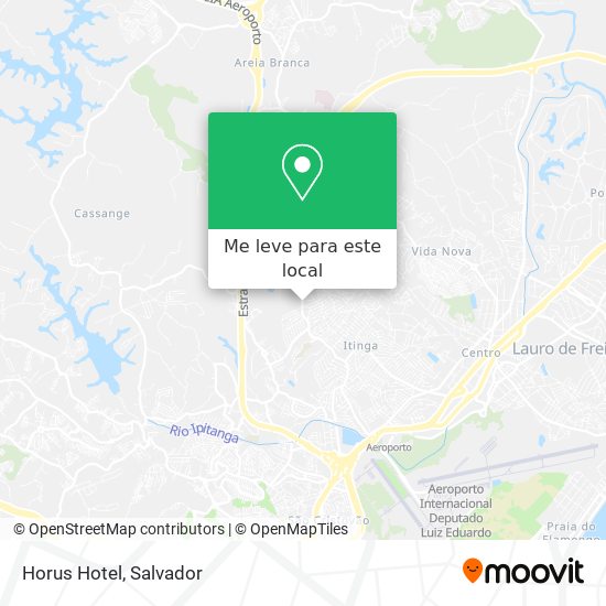 Horus Hotel mapa
