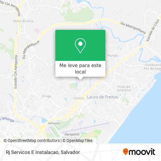 Rj Servicos E Instalacao mapa