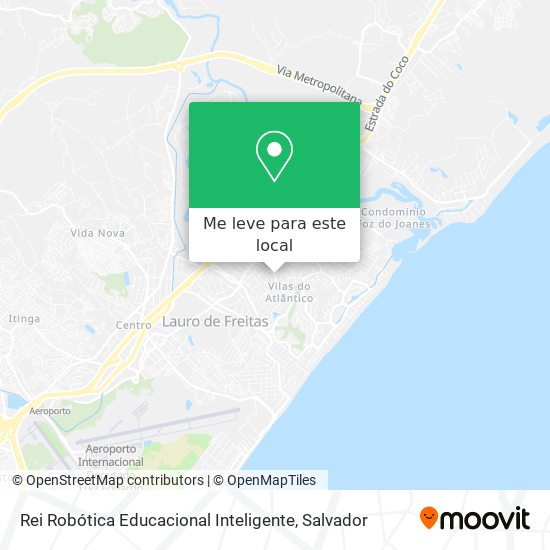 Rei Robótica Educacional Inteligente mapa