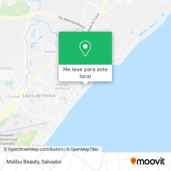 Malibu Beauty mapa