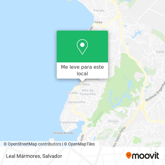 Leal Mármores mapa