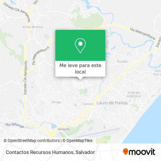 Contactos Recursos Humanos mapa