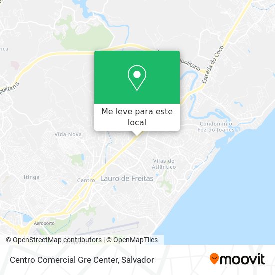Centro Comercial Gre Center mapa
