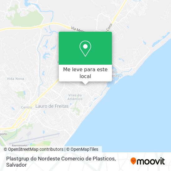 Plastgrup do Nordeste Comercio de Plasticos mapa