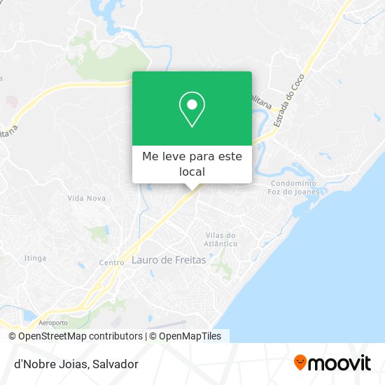 d'Nobre Joias mapa
