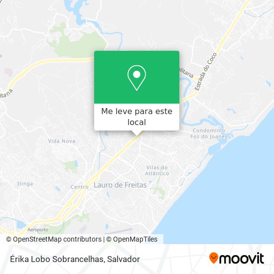 Érika Lobo Sobrancelhas mapa