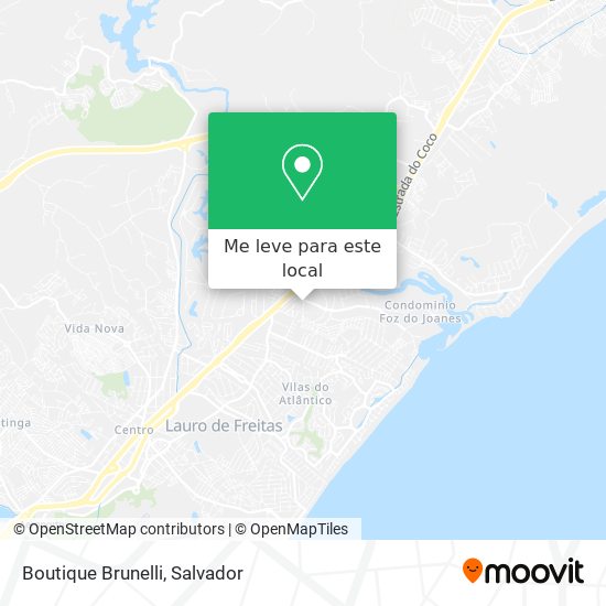 Boutique Brunelli mapa