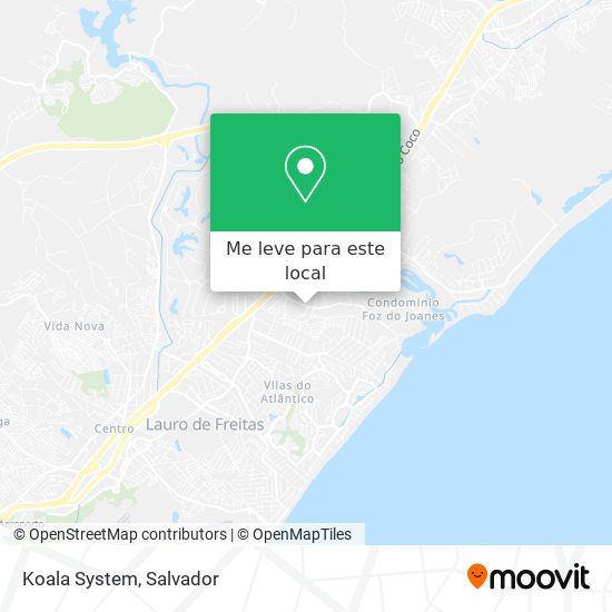 Koala System mapa