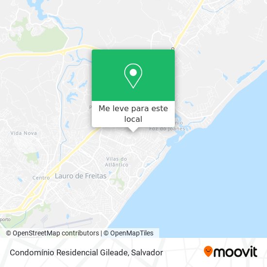 Condomínio Residencial Gileade mapa