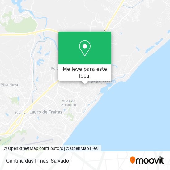 Cantina das Irmãs mapa