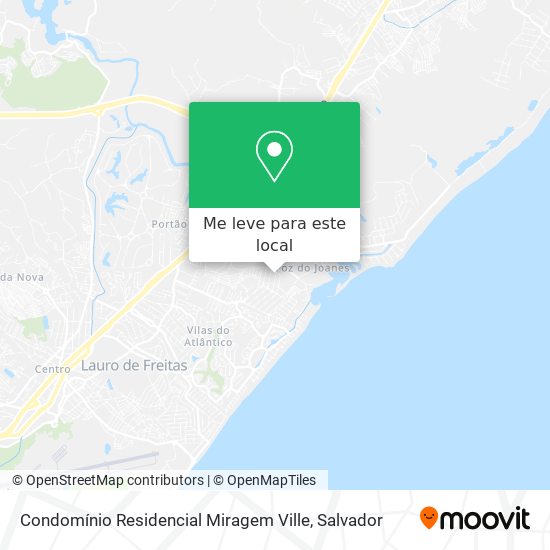 Condomínio Residencial Miragem Ville mapa