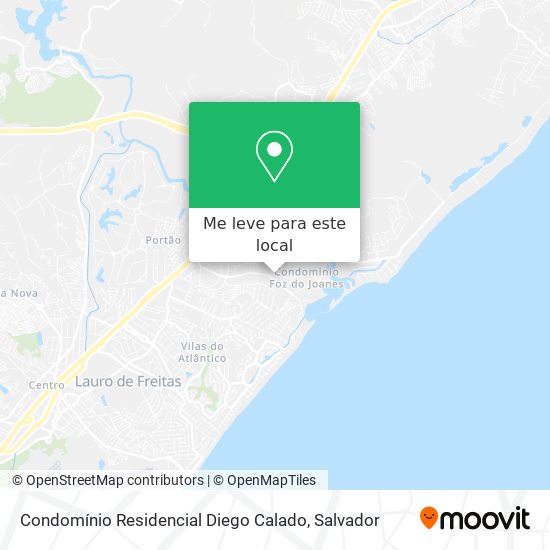 Condomínio Residencial Diego Calado mapa