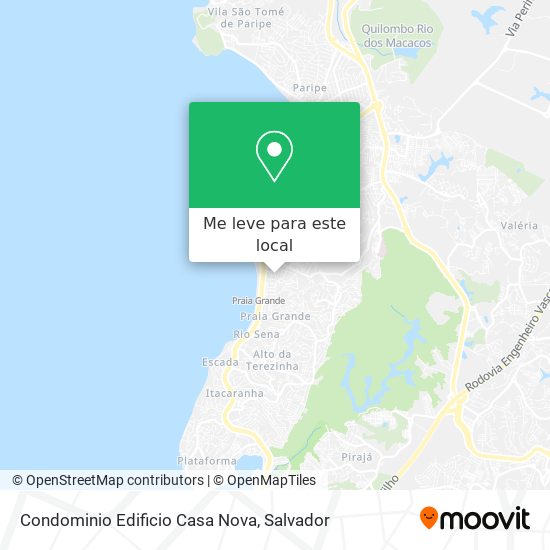 Condominio Edificio Casa Nova mapa