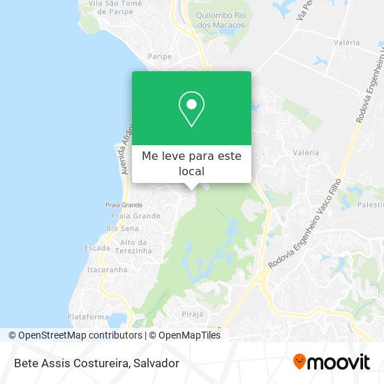 Bete Assis Costureira mapa