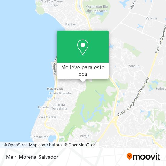 Meiri Morena mapa