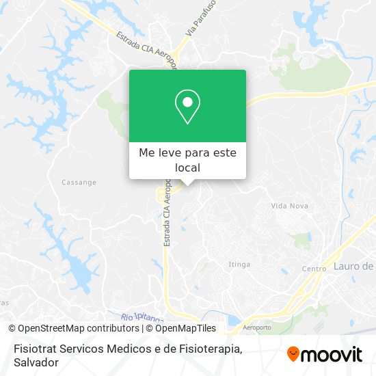 Fisiotrat Servicos Medicos e de Fisioterapia mapa