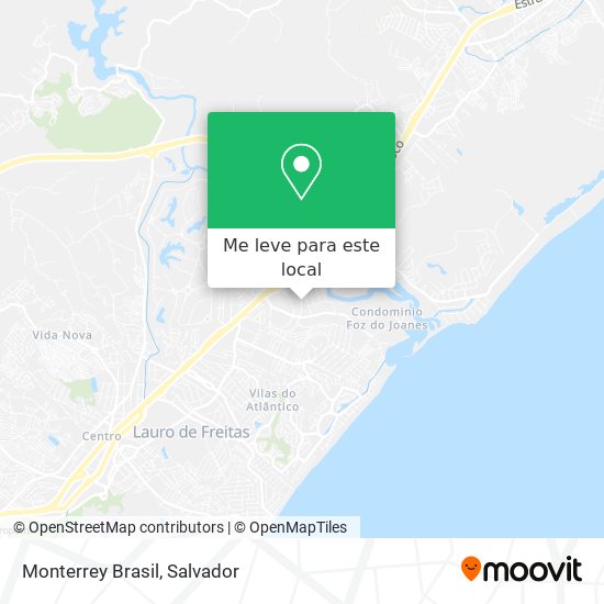 Monterrey Brasil mapa