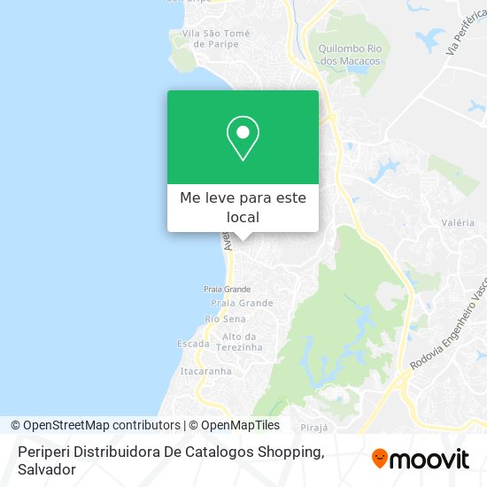 Periperi Distribuidora De Catalogos Shopping mapa