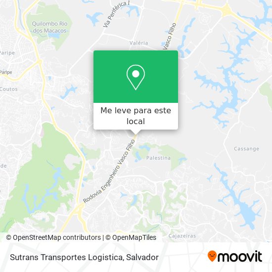 Sutrans Transportes Logistica mapa