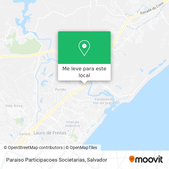 Paraiso Participacoes Societarias mapa