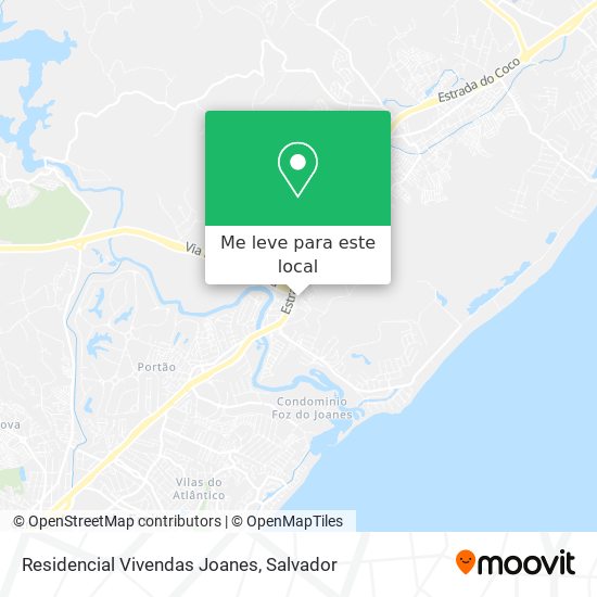 Residencial Vivendas Joanes mapa