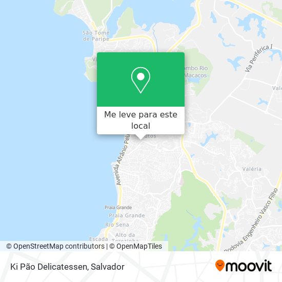 Ki Pão Delicatessen mapa