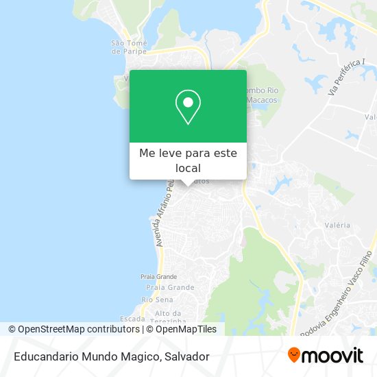 Educandario Mundo Magico mapa