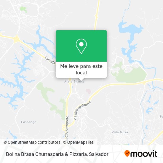 Boi na Brasa Churrascaria & Pizzaria mapa