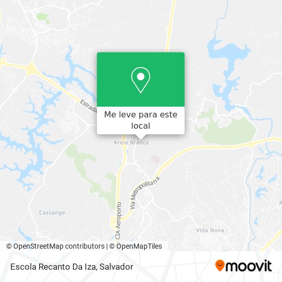 Escola Recanto Da Iza mapa