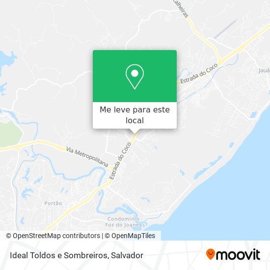 Ideal Toldos e Sombreiros mapa