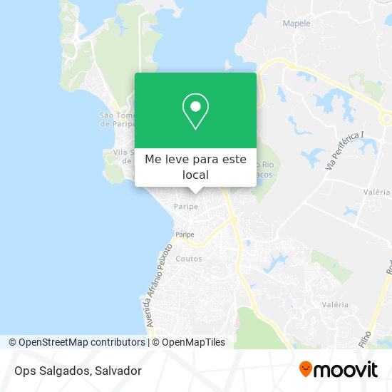 Ops Salgados mapa