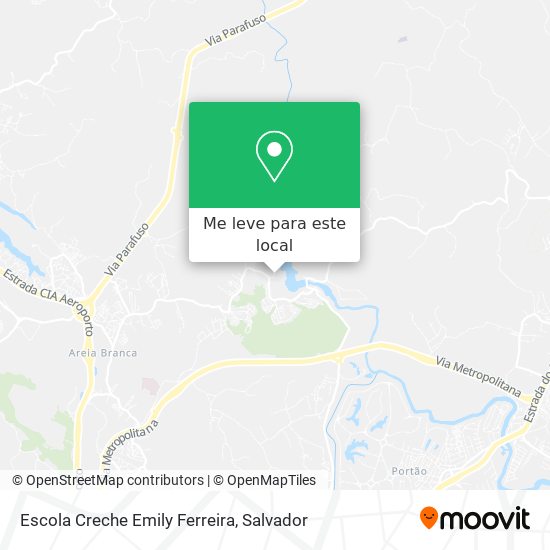 Escola Creche Emily Ferreira mapa