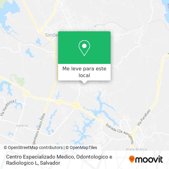 Centro Especializado Medico, Odontologico e Radiologico L mapa