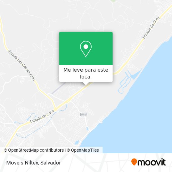 Moveis Niltex mapa