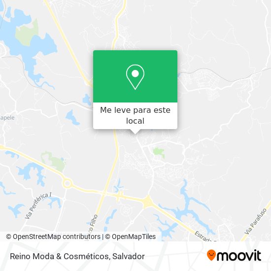 Reino Moda & Cosméticos mapa