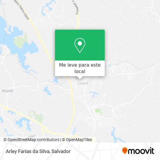 Arley Farias da Silva mapa